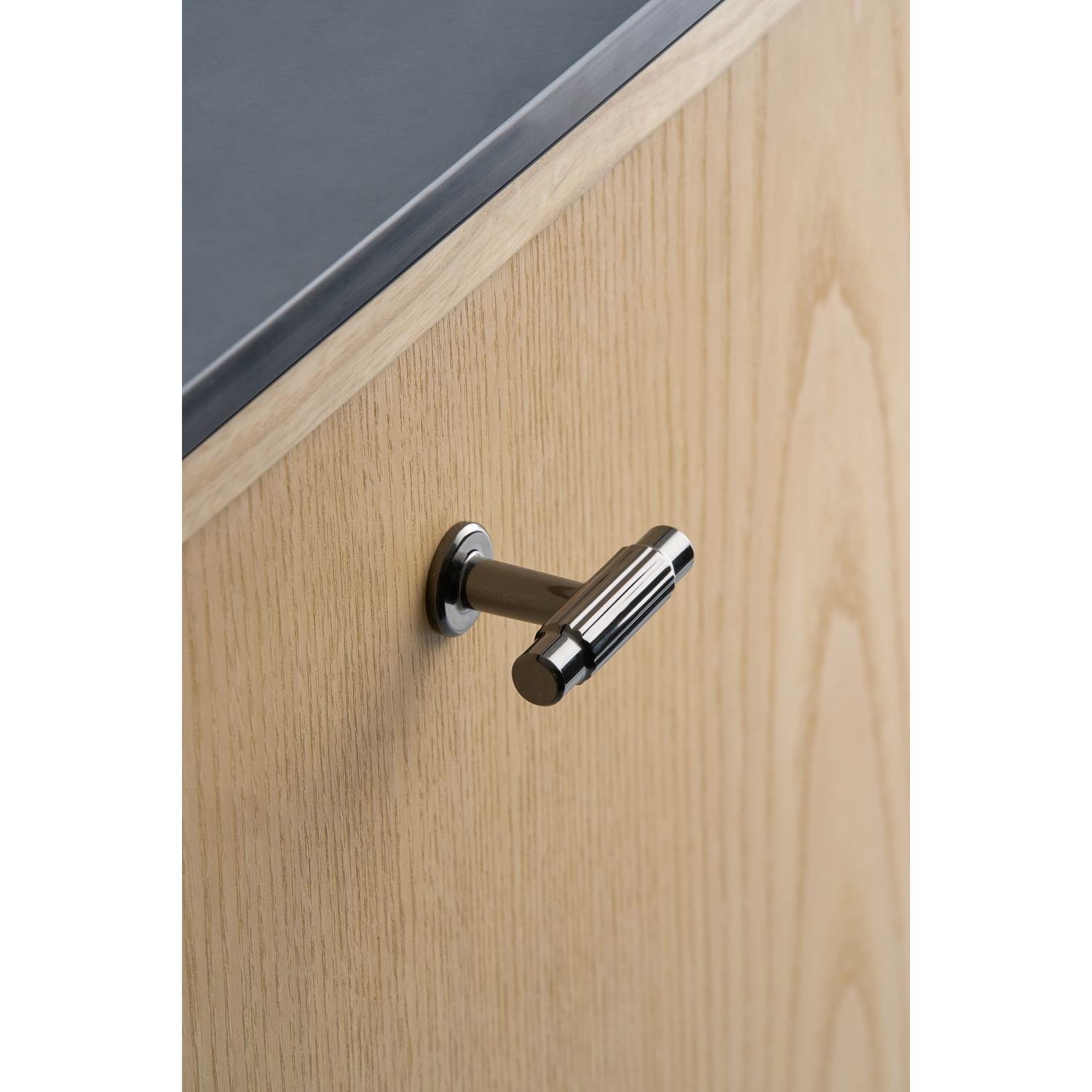 T-knop villa T 50x34x20 zamak zwart